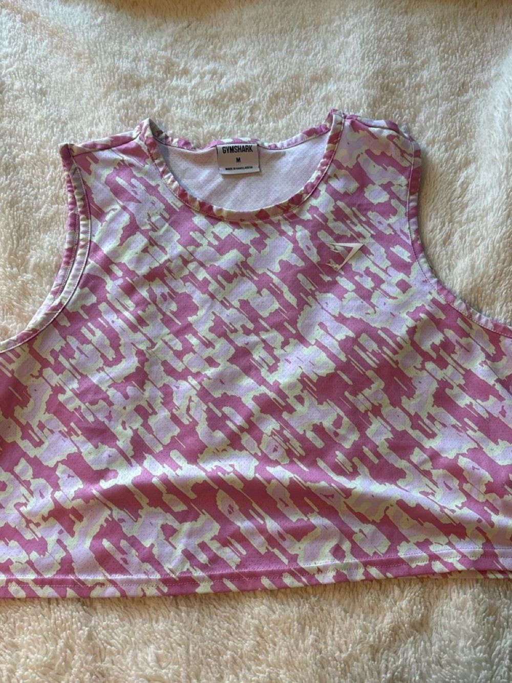 Gymshark Pink training tank